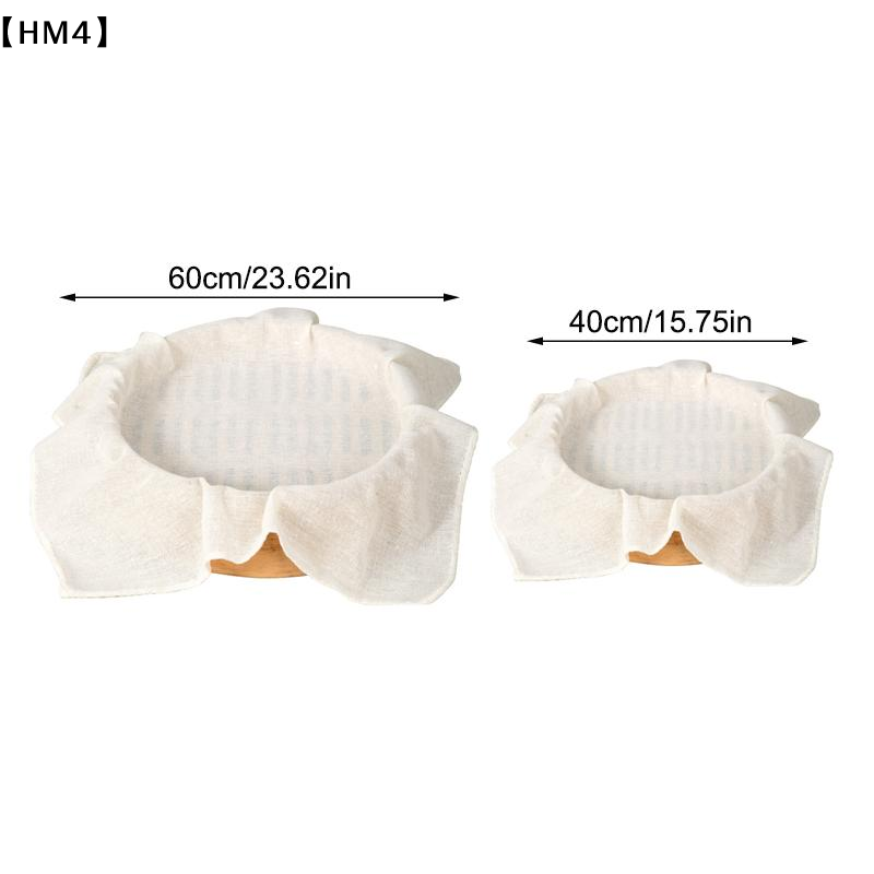 Silicone Baking Mat - 3개입 40/60CM 순면 찜기 천 가정용