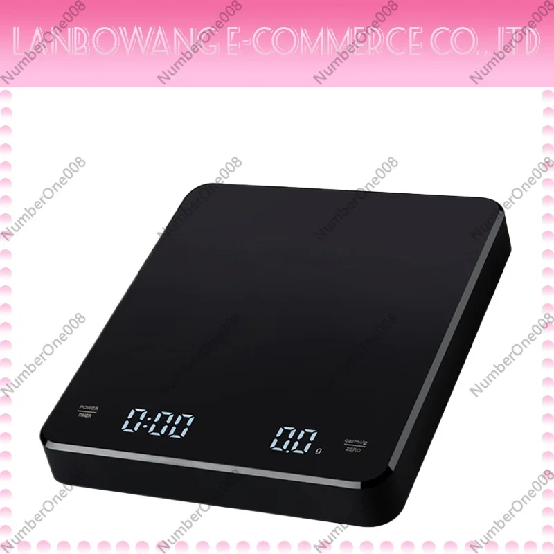 Kitchen Timer Digital - 충전식 커피 저울 3kg/0.1g, 타이머가 있는