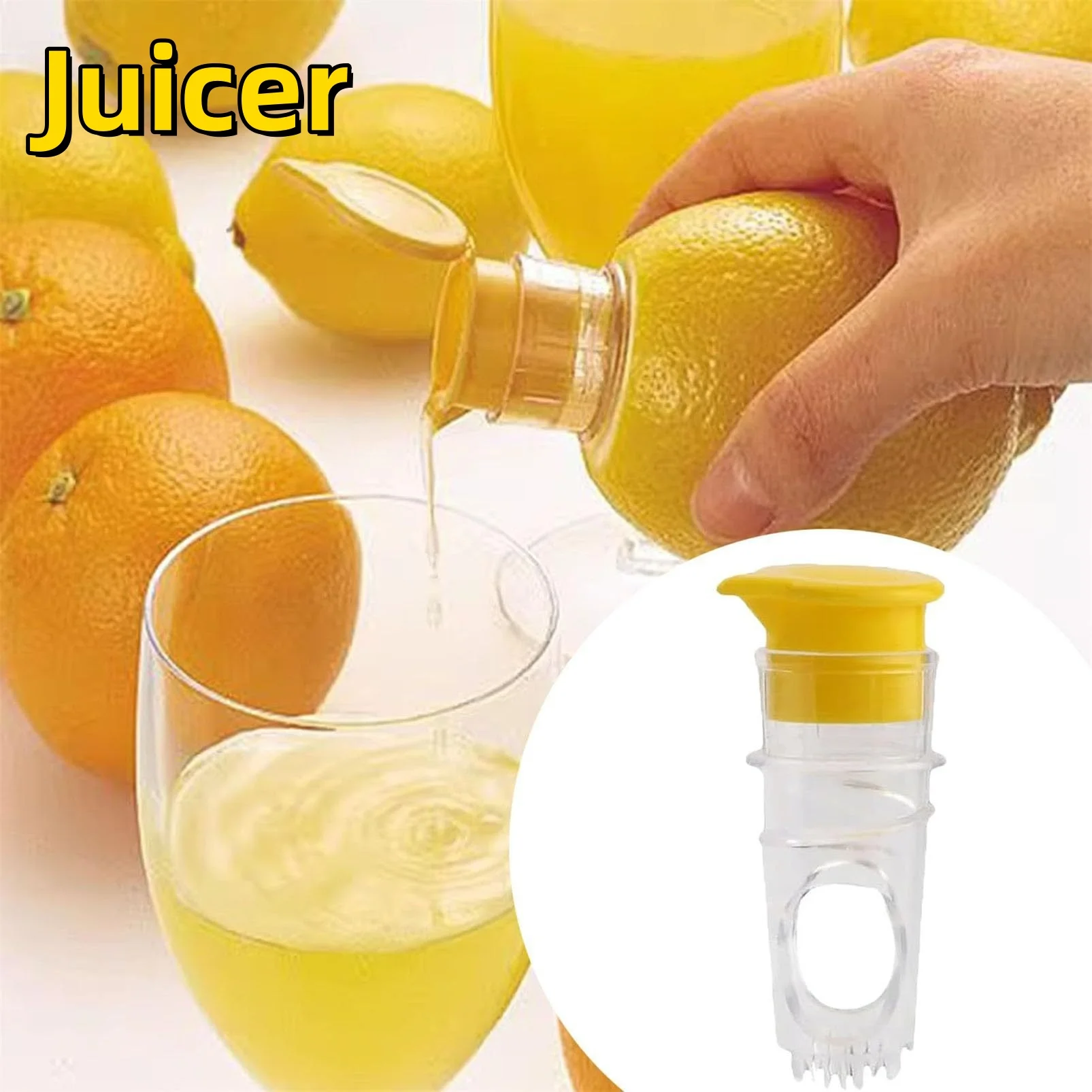 Kitchen Gadgets Juicer - 새로운 플라스틱 수동 감귤류 Juicer 미니