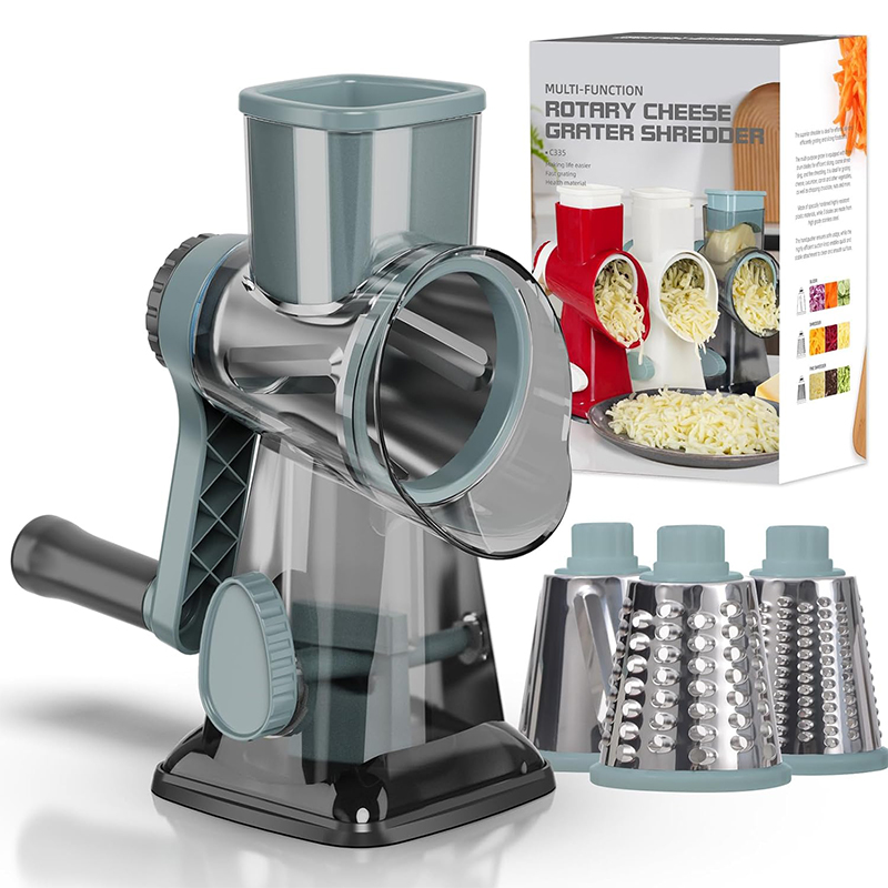 Kitchen Gadgets Luxury - LMETJMA 3 in 1 로터리 치즈
