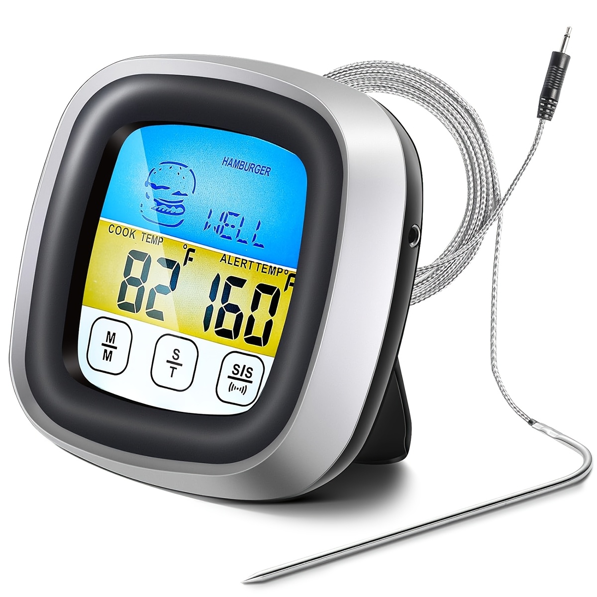 Kitchen Timer Digital - 디지털 고기 온도계 바베큐 타이머 요리