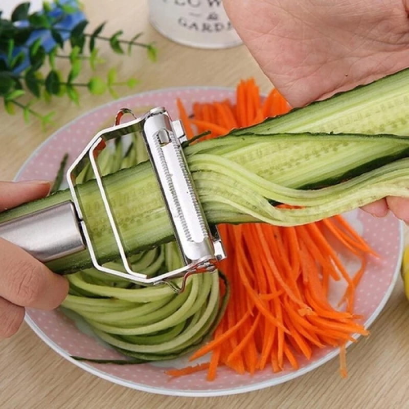 Kitchen Gadgets Luxury - 다기능 스테인레스 스틸 주방 필러 과일