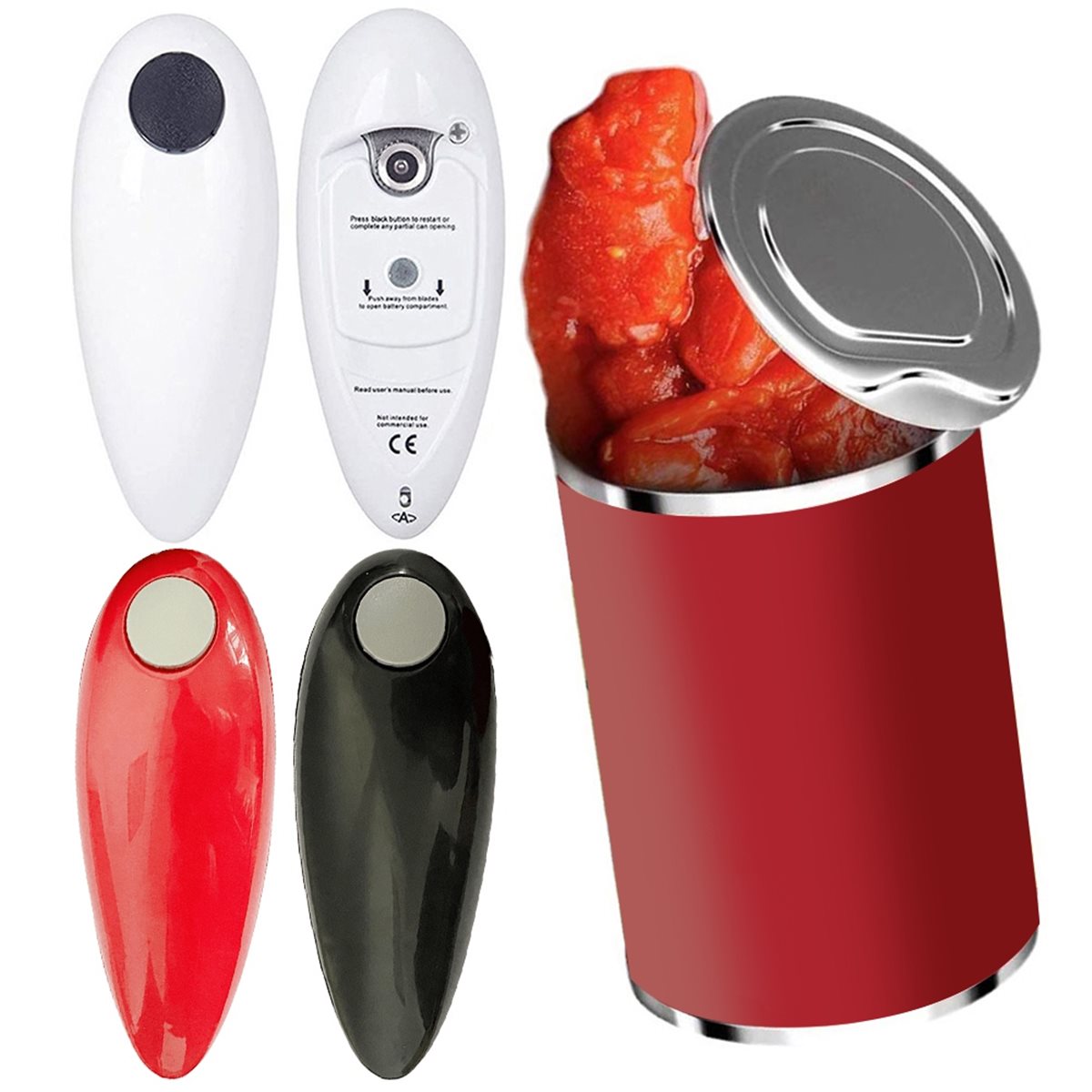 Electric Can Opener - 2026 트렌드 전동 캔따개 배터리 작동식