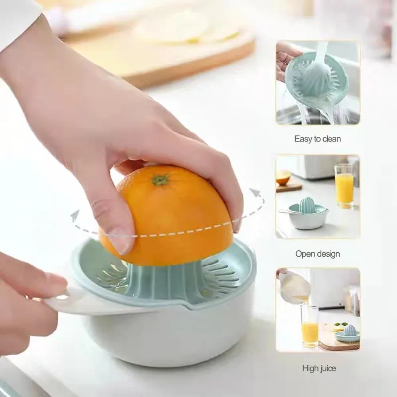 Kitchen Gadgets Juicer - 휴대용 수동 레몬 과즙기 홈 다기능