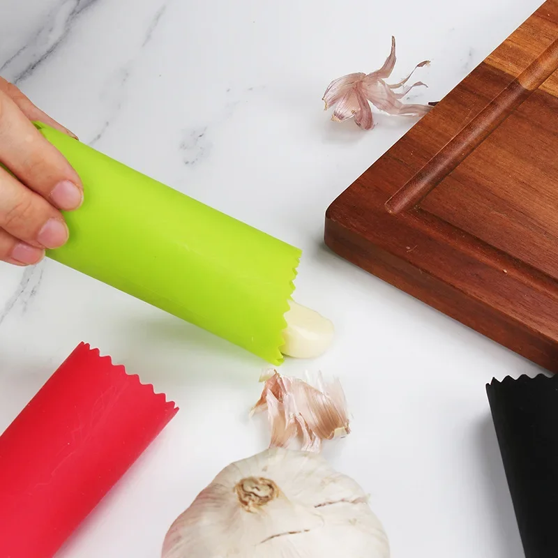 마늘 껍질 벗기는 튜브 실리콘 마늘 껍질 벗기는 도구  - Kitchen Gadgets Youtube 리뷰 및 가격