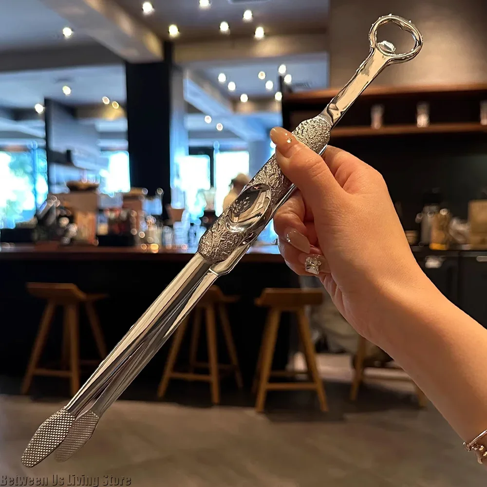 프리미엄 럭셔리 304 스테인리스 스틸 BBQ 집게 통 - Kitchen Gadgets Luxury 리뷰 및 가격