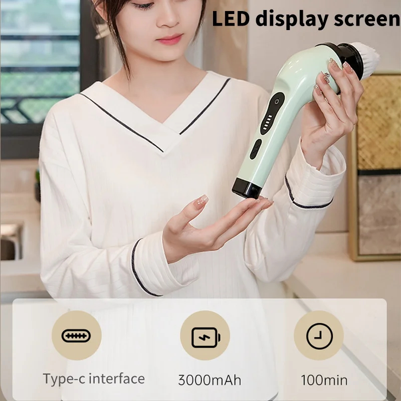 9-in-1 전기 청소 브러시 전기 회전 청소기 전기  - Kitchen Gadgets Electric 리뷰 및 가격