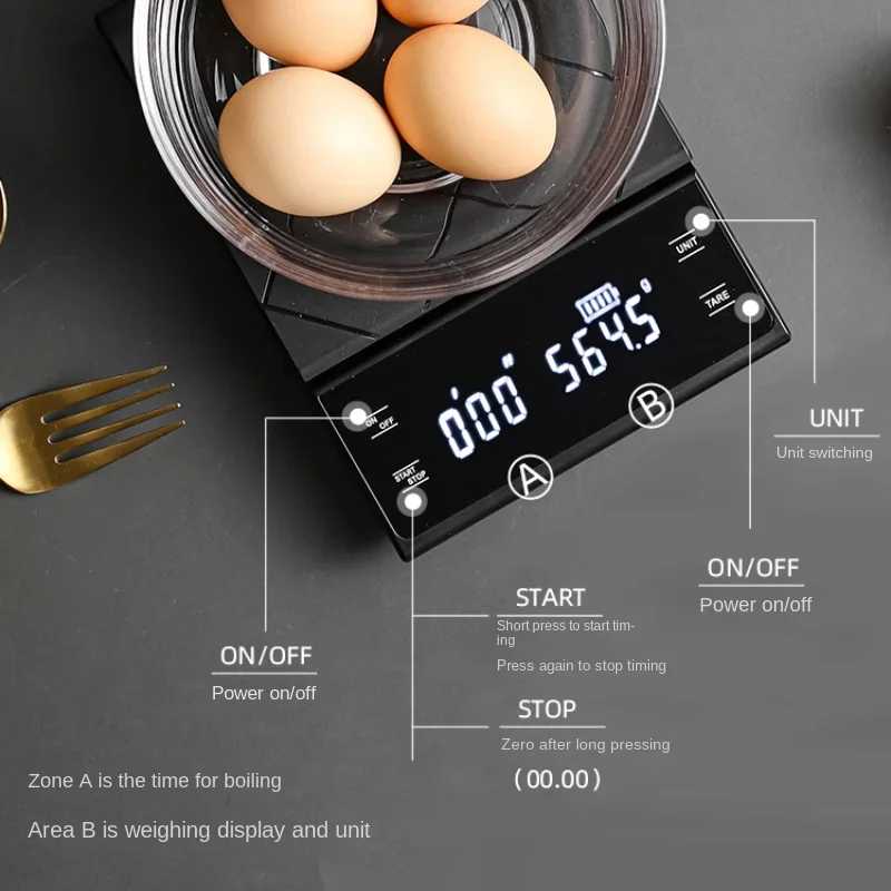 USB 충전식 주방 커피 저울 타이머 LED 디지털 온 - Kitchen Timer Digital 리뷰 및 가격