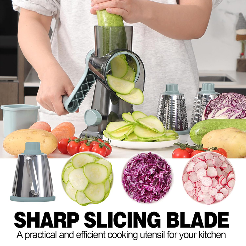 LMETJMA 3 in 1 로터리 치즈 강판 다목적 수 - Kitchen Gadgets Luxury 리뷰 및 가격