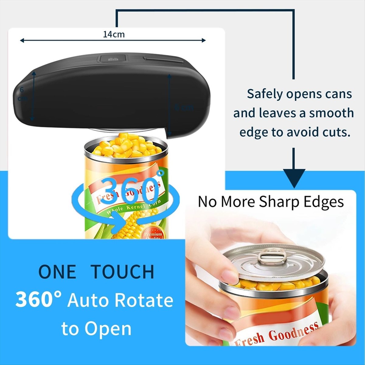 BHBL 전동 캔따개 - 원터치 핸즈프리 자동 캔따개, - Electric Can Opener 리뷰 및 가격