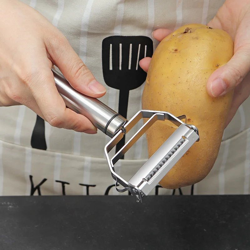 다기능 스테인레스 스틸 주방 필러 과일 야채 감자 당근 - Kitchen Gadgets Luxury 리뷰 및 가격