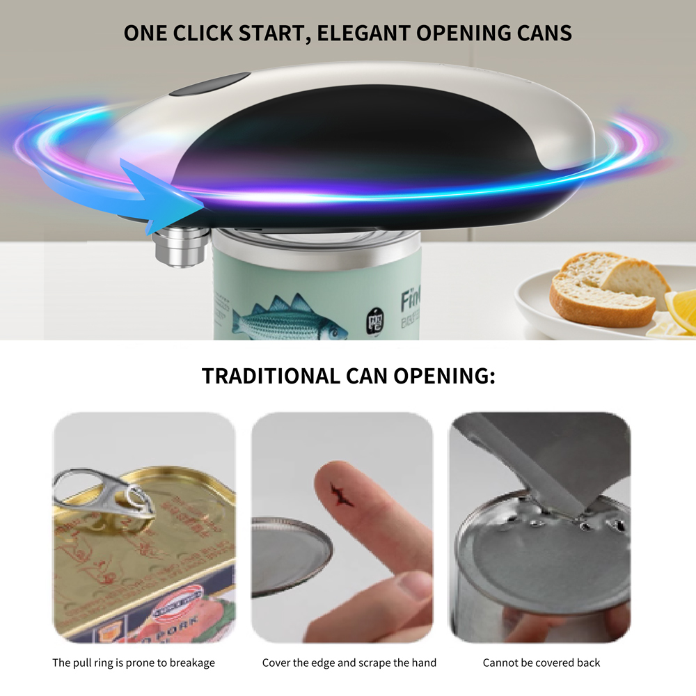 휴대용 충전식 주방용 핸즈프리 원터치 캔따개 전동 자동 - Electric Can Opener 리뷰 및 가격