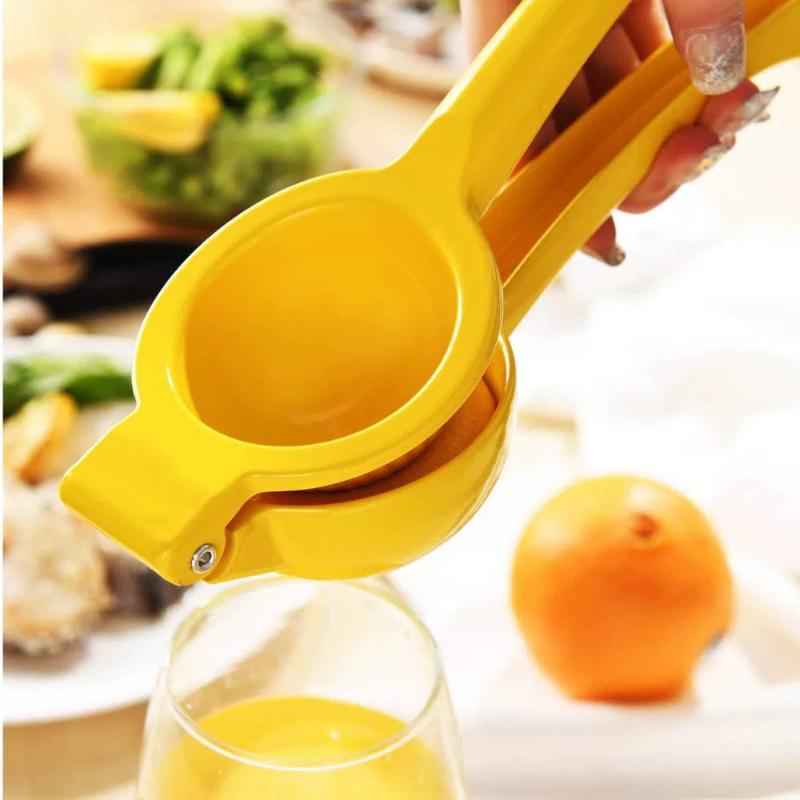 @*홈 매뉴얼 레몬 압착기 알루미늄 합금 핸드프레스 오 - Kitchen Gadgets Juicer 리뷰 및 가격
