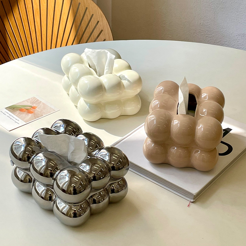 가벼운 고급스러움을 담은 세라믹 티슈 박스, 침실, 거 - Kitchen Gadgets Luxury 리뷰 및 가격