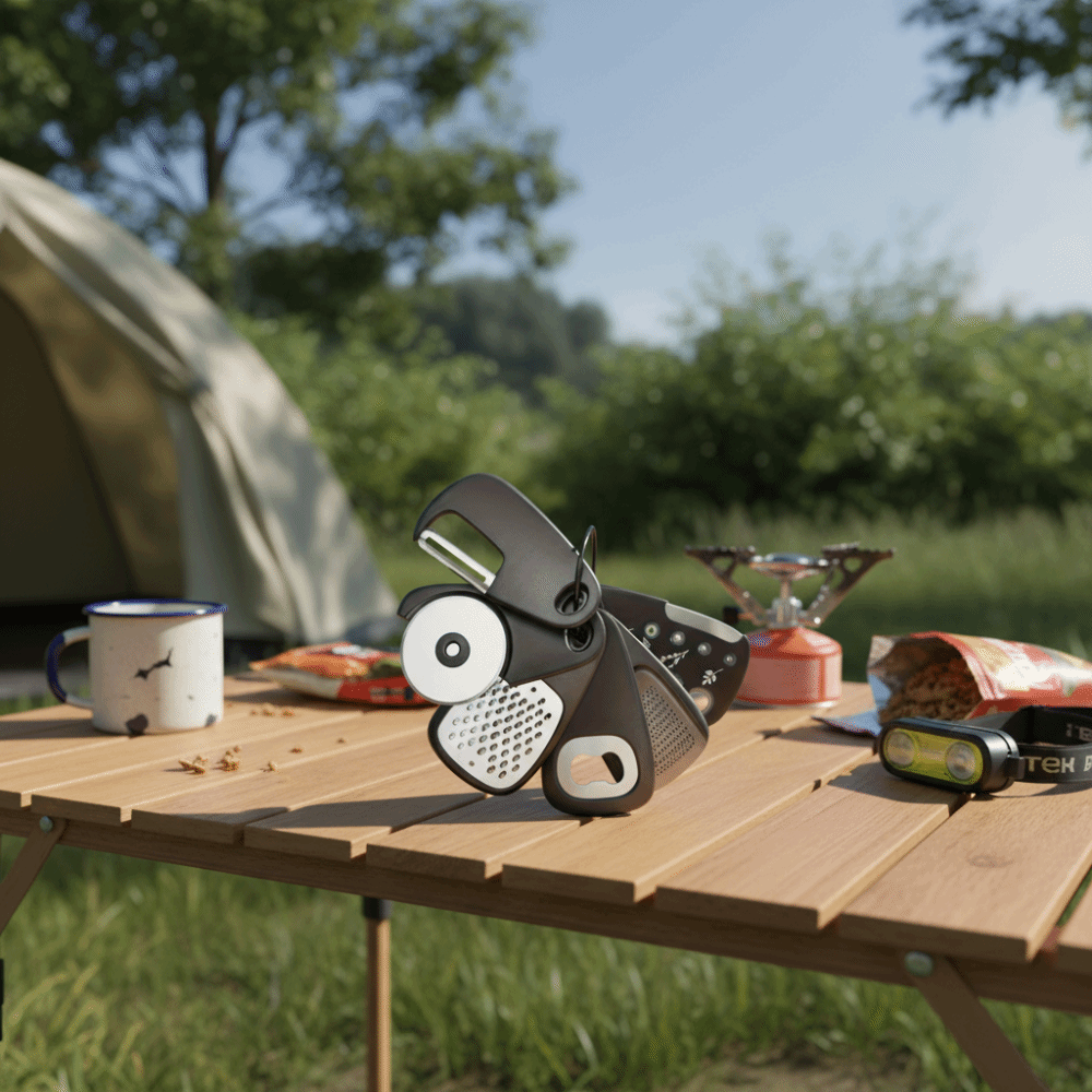 컴팩트한 디자인의 캠핑 식기 세트 공간 절약형 편안한  - Kitchen Gadgets I Need 리뷰 및 가격