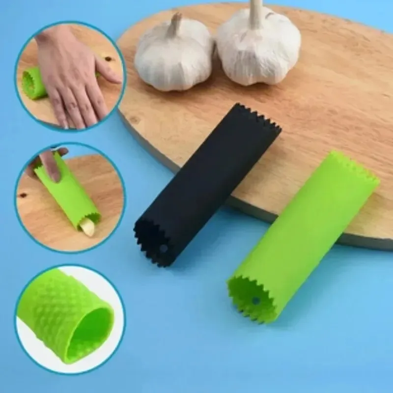 마늘 껍질 벗기는 튜브형 실리콘 마늘 필러, 간편하고  - Kitchen Gadgets Youtube 리뷰 및 가격