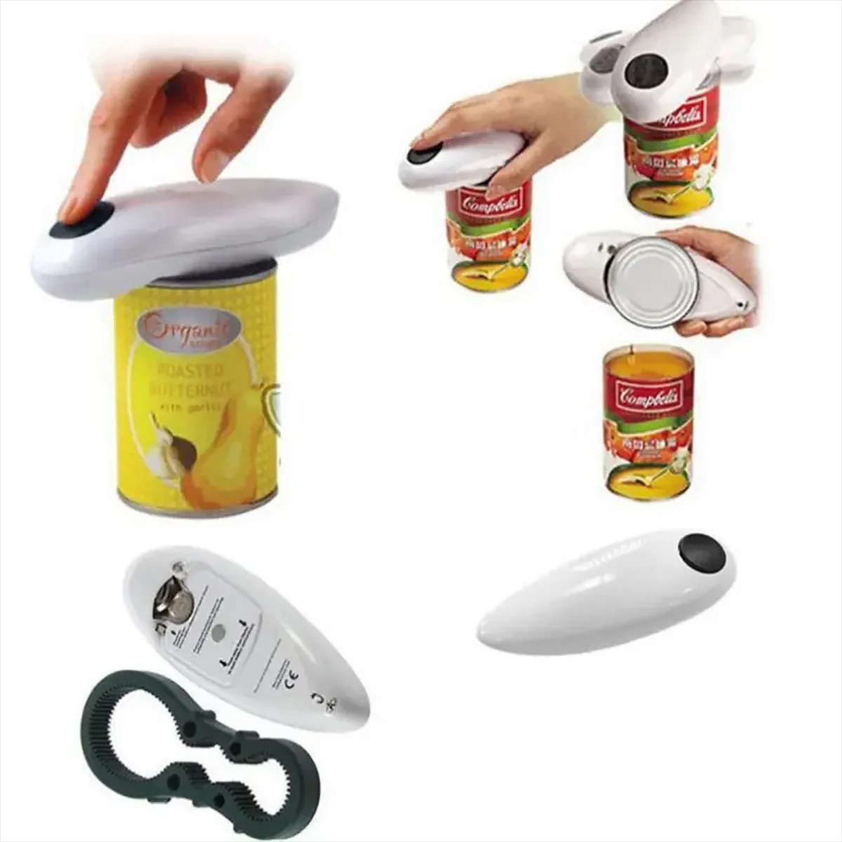 자동 전기 캔따개 맥주병따개 휴대용 안전 배터리 작동식 - Electric Can Opener 리뷰 및 가격