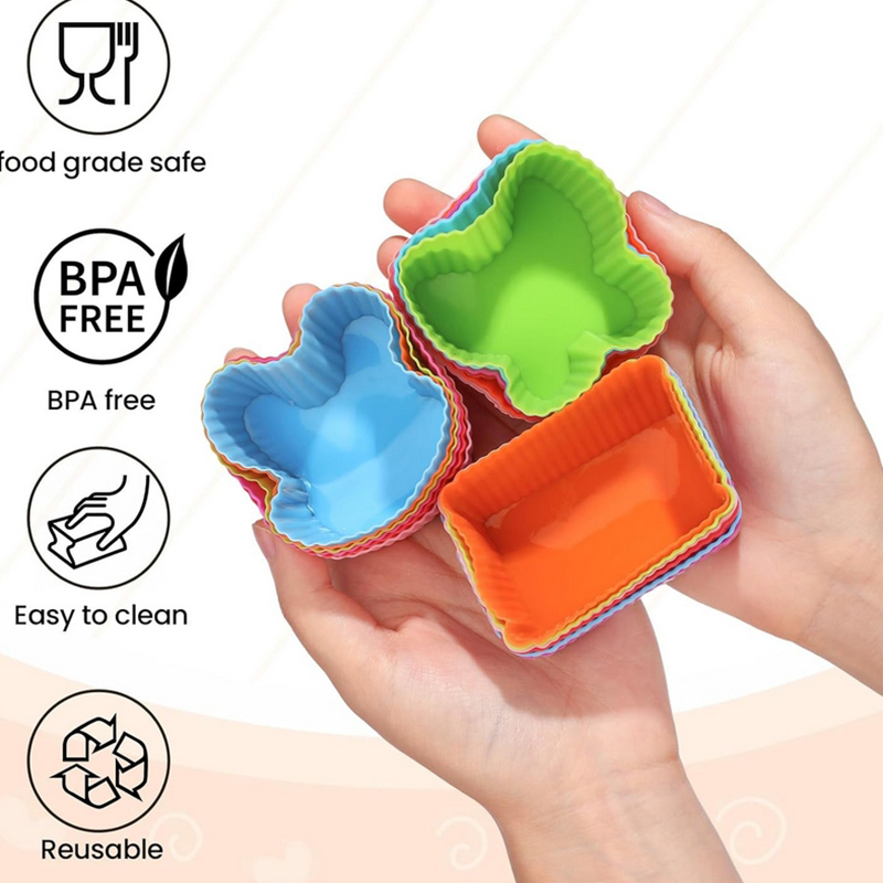 8PCS 실리콘 도시락 칸막이 어린이용 학교 음식 칸막 - Silicone Baking Mat 리뷰 및 가격